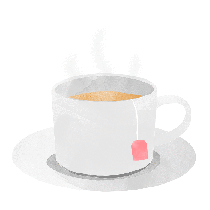 illustration gif thé