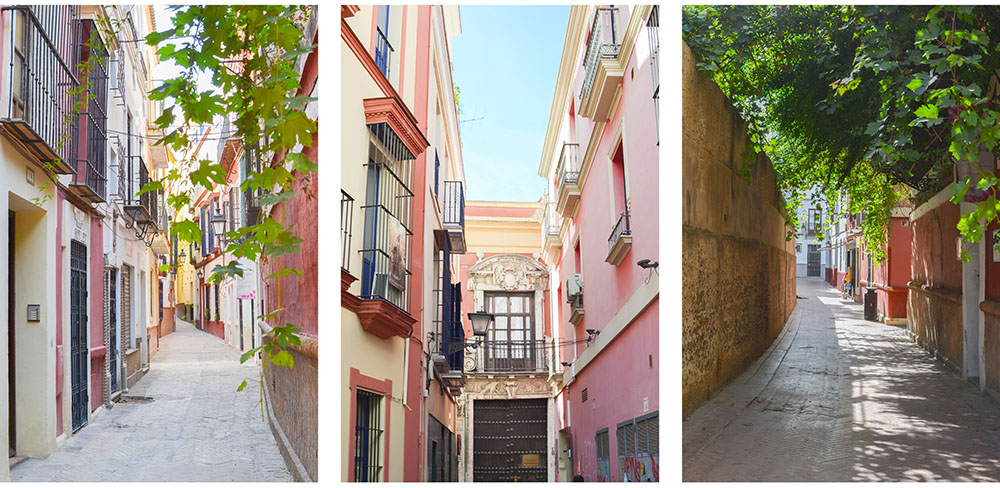 les ruelles colorées de Séville